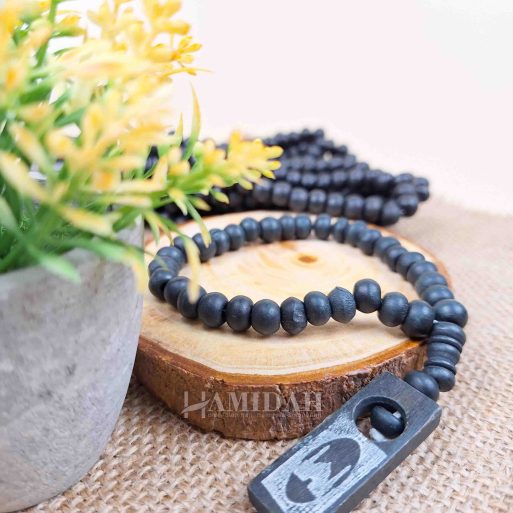 Alat Hitung Tasbih Kayu 33 Butir - Gambar 3
