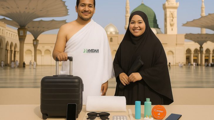 perlengkapan umroh wanita 9-12 hari