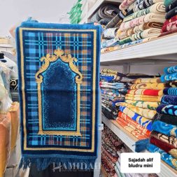 sajadah alif bludru mini