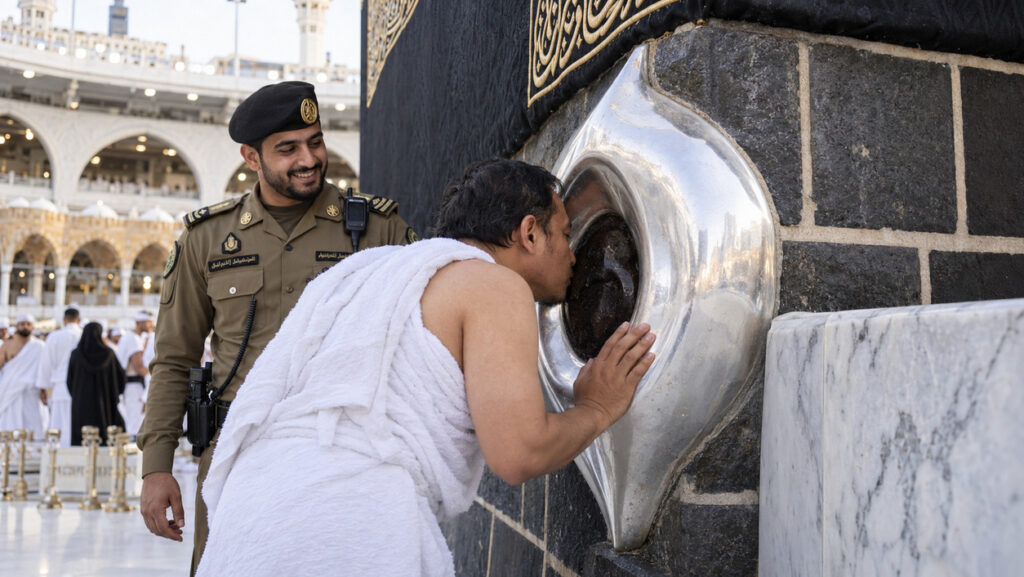 cium hajar aswad