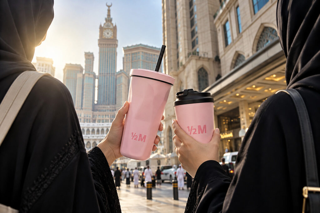 tumbler half million oleh-oleh umroh