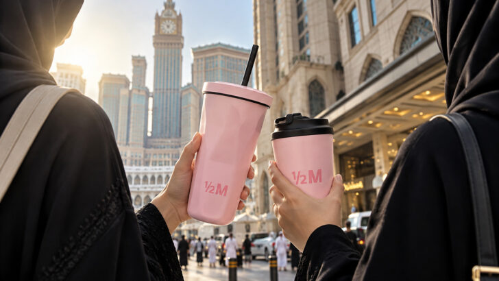 tumbler half million oleh-oleh umroh